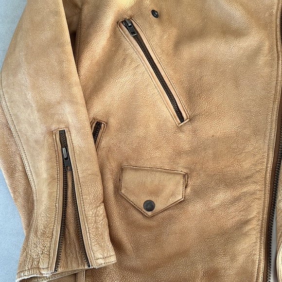 COPY - We the Free Leather Motorcycle Jacket - Picture 4 of 11